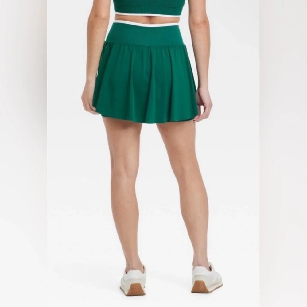 All in Motion Emerald Skater Skirt